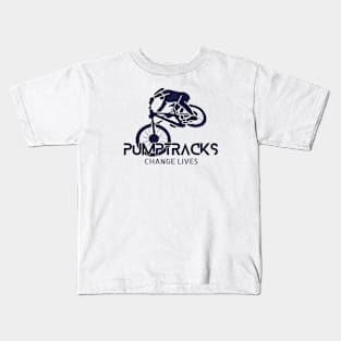 Pump Tracks Change Lives Kids T-Shirt